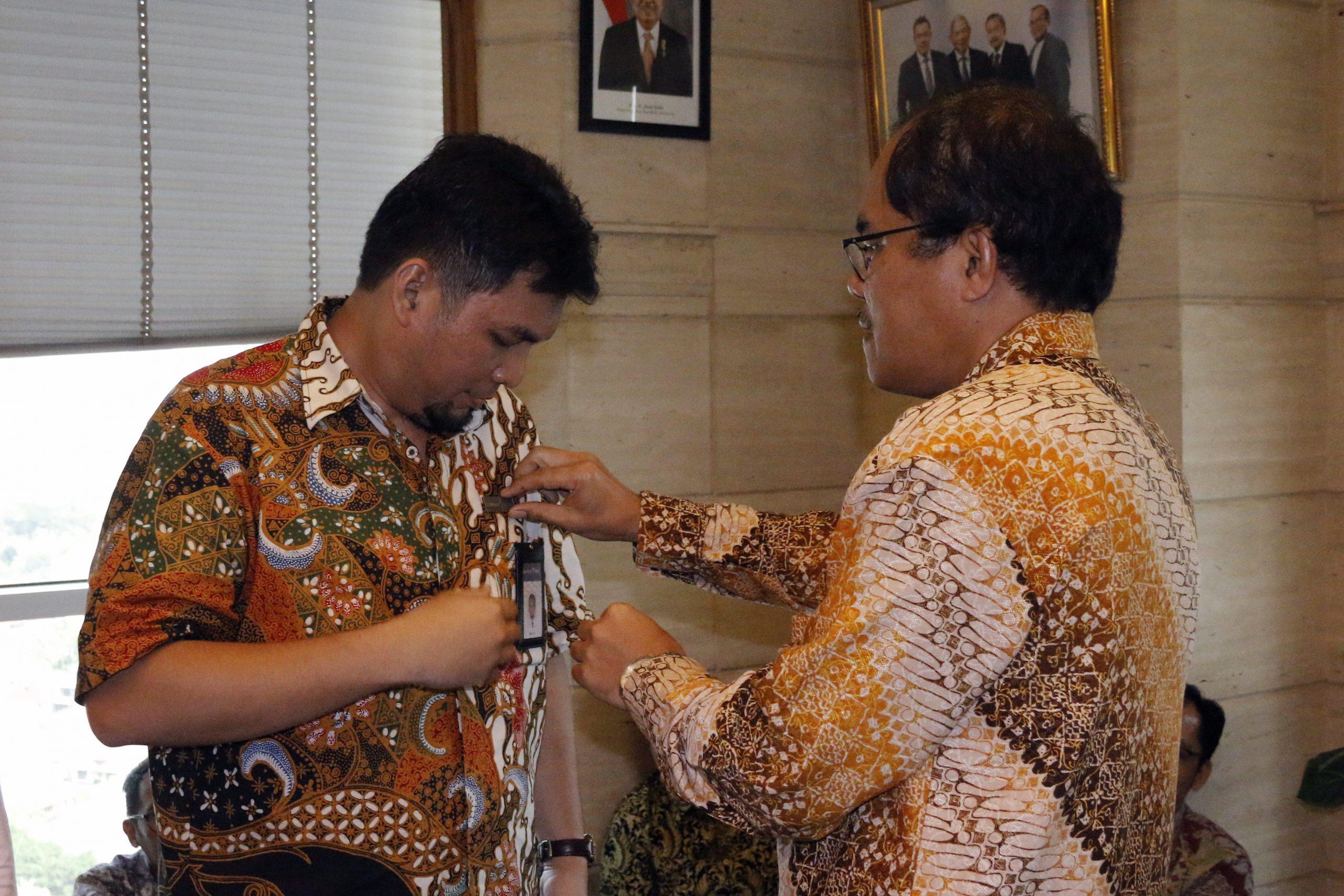The Pinning of Company’s Badge of PT Asuransi Asei Indonesia