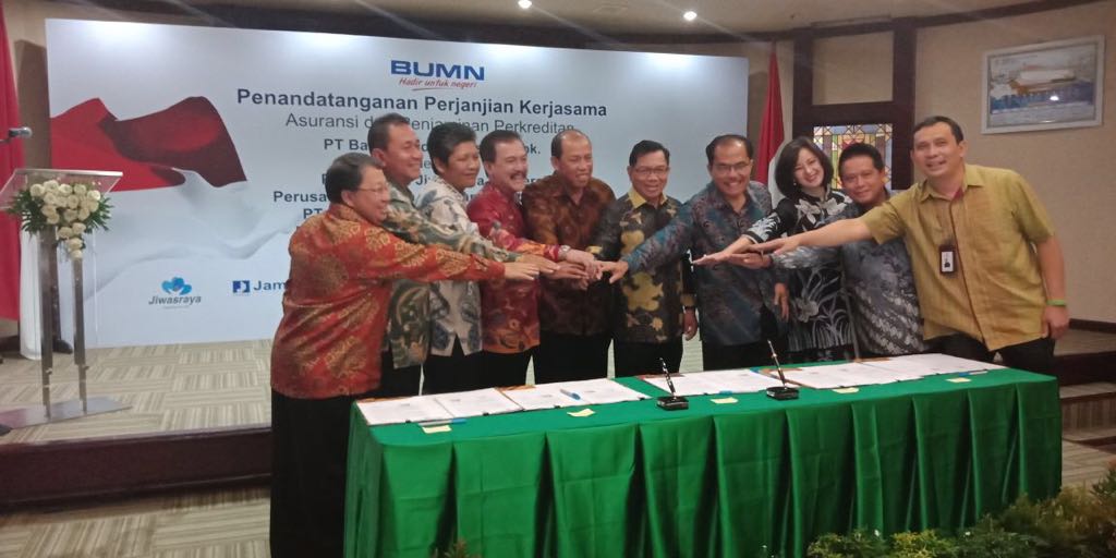 Asuransi Asei Gandeng Bank Mandiri Jamin Kredit Nasabah