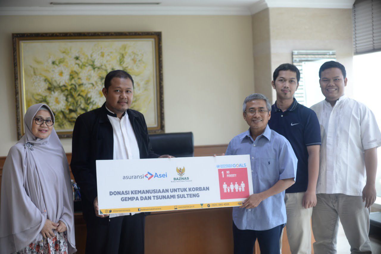 Penyerahan Donasi Kemanusiaan Korban Gempa Dan Tsunami di Sulteng