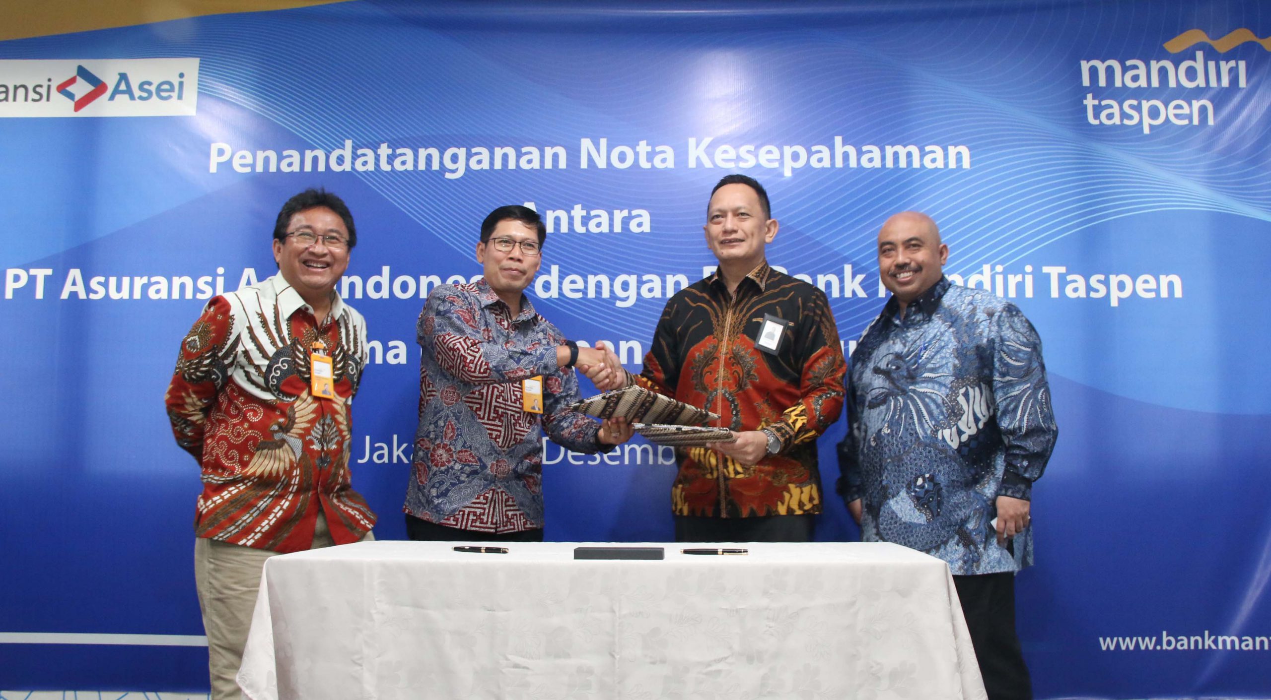 Bank Mantap Gandeng Asei dalam kerjasama Bisnis Asuransi Kecelakaan Diri
