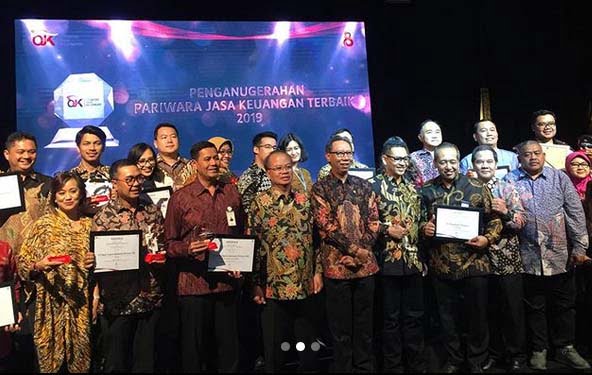 Malam Penganugerahan Pariwara Jasa Keuangan Terbaik 2019