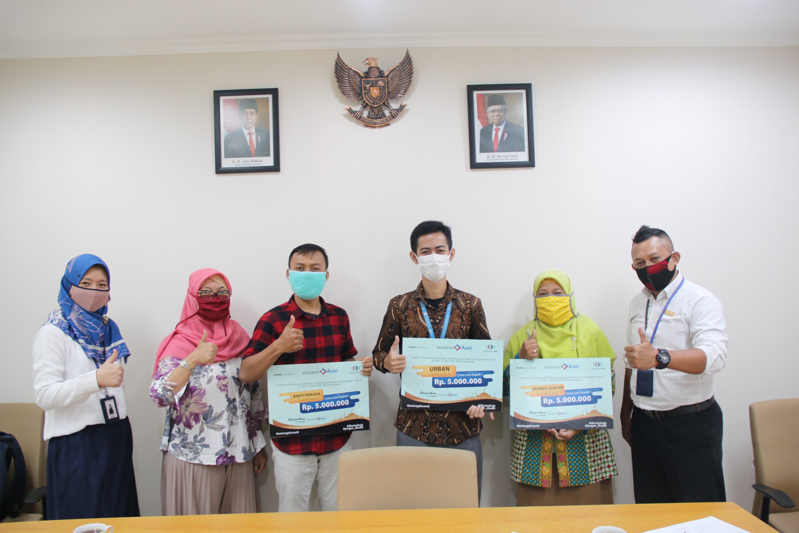 Dari Asei untuk Masyarakat Terdampak Covid