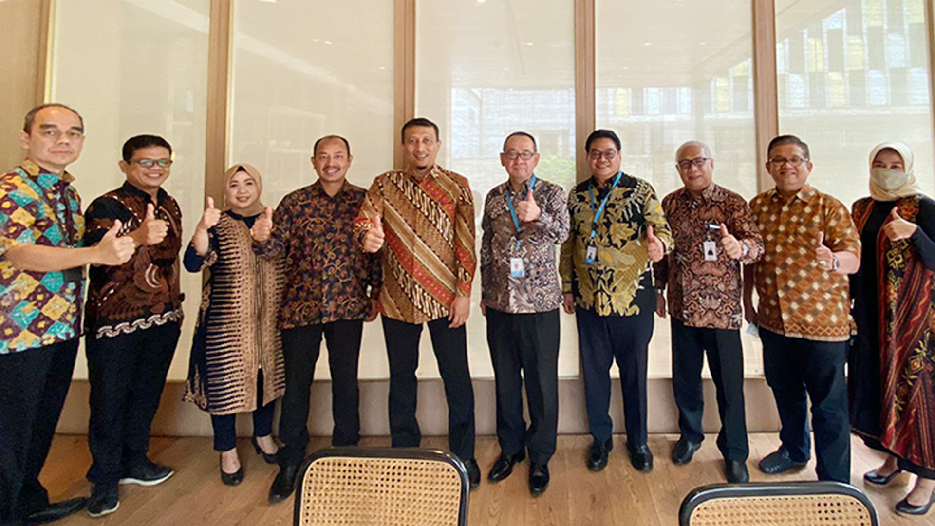 Lunch Meeting Asei dan J Trust Bank