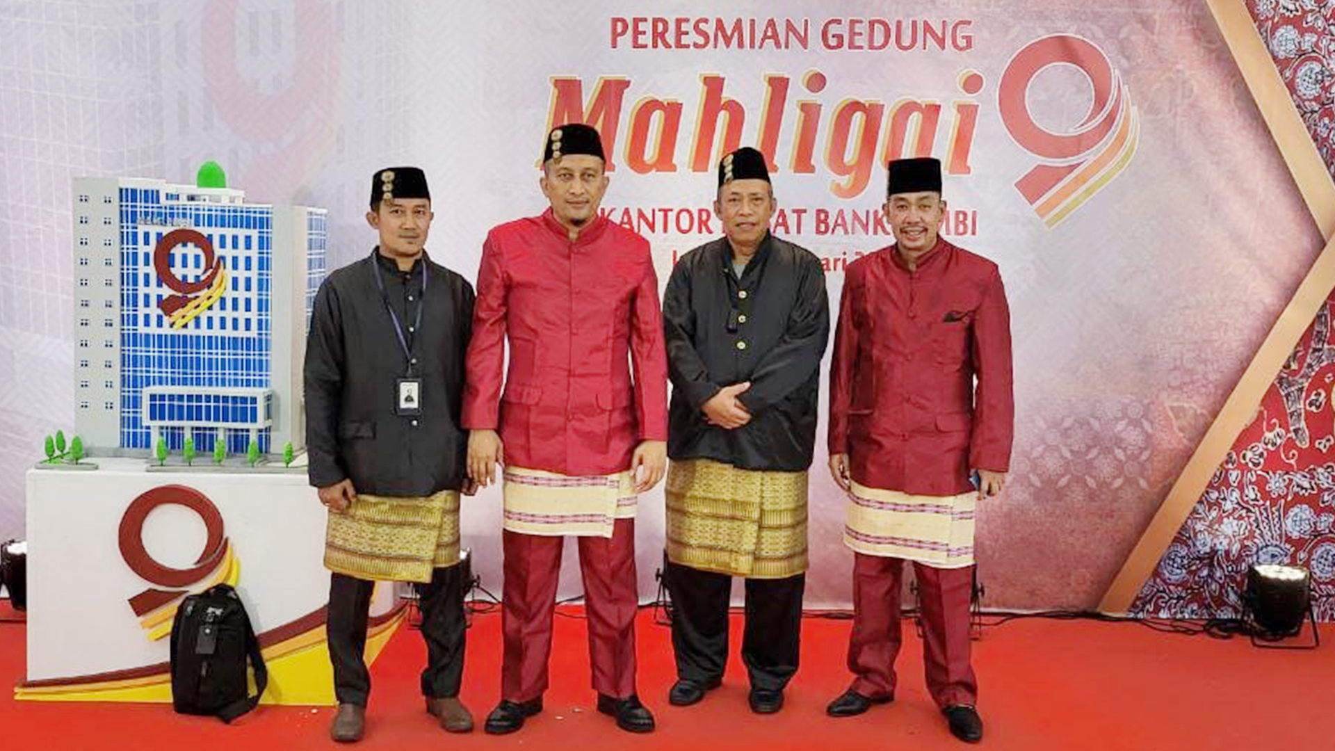 Safari Bisnis dan Peresmian Gedung Baru Bank Jambi (Mahligai 9)