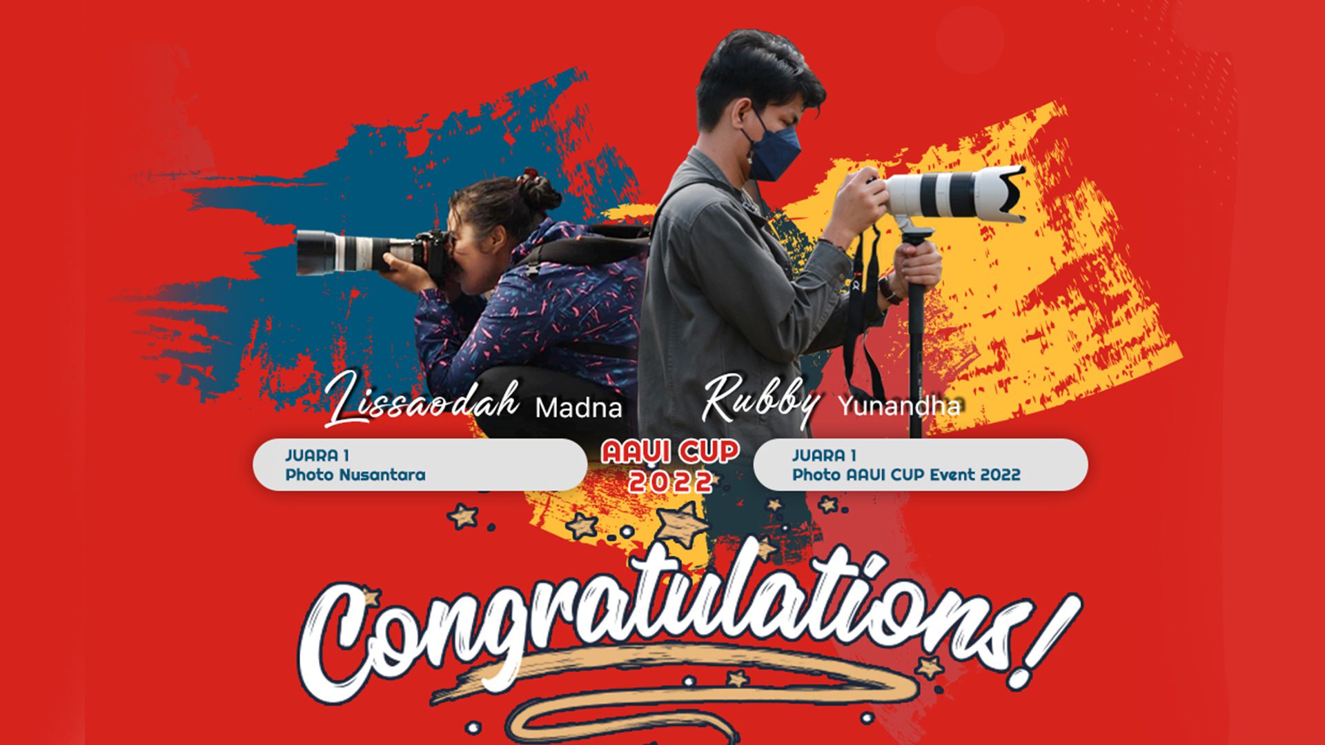 Perwakilan Asei Raih Juara Photography di AAUI CUP 2022
