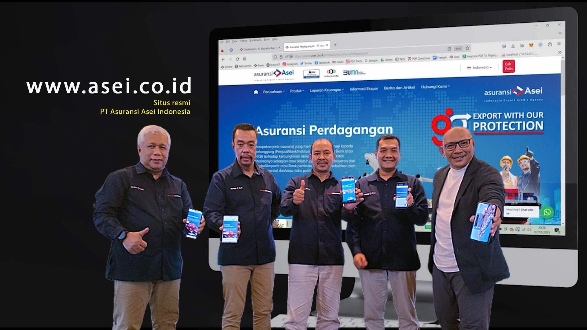 Asuransi Asei Resmi Luncurkan Website Terbaru