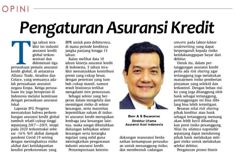 Pengaturan Asuransi Kredit Bisnis Indonesia