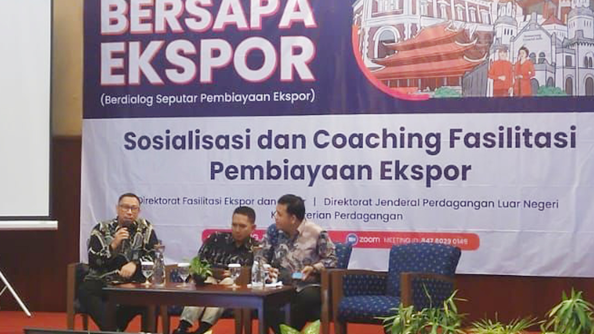 Sosialisasi dan Coaching Fasilitasi Pembiayaan Ekspor