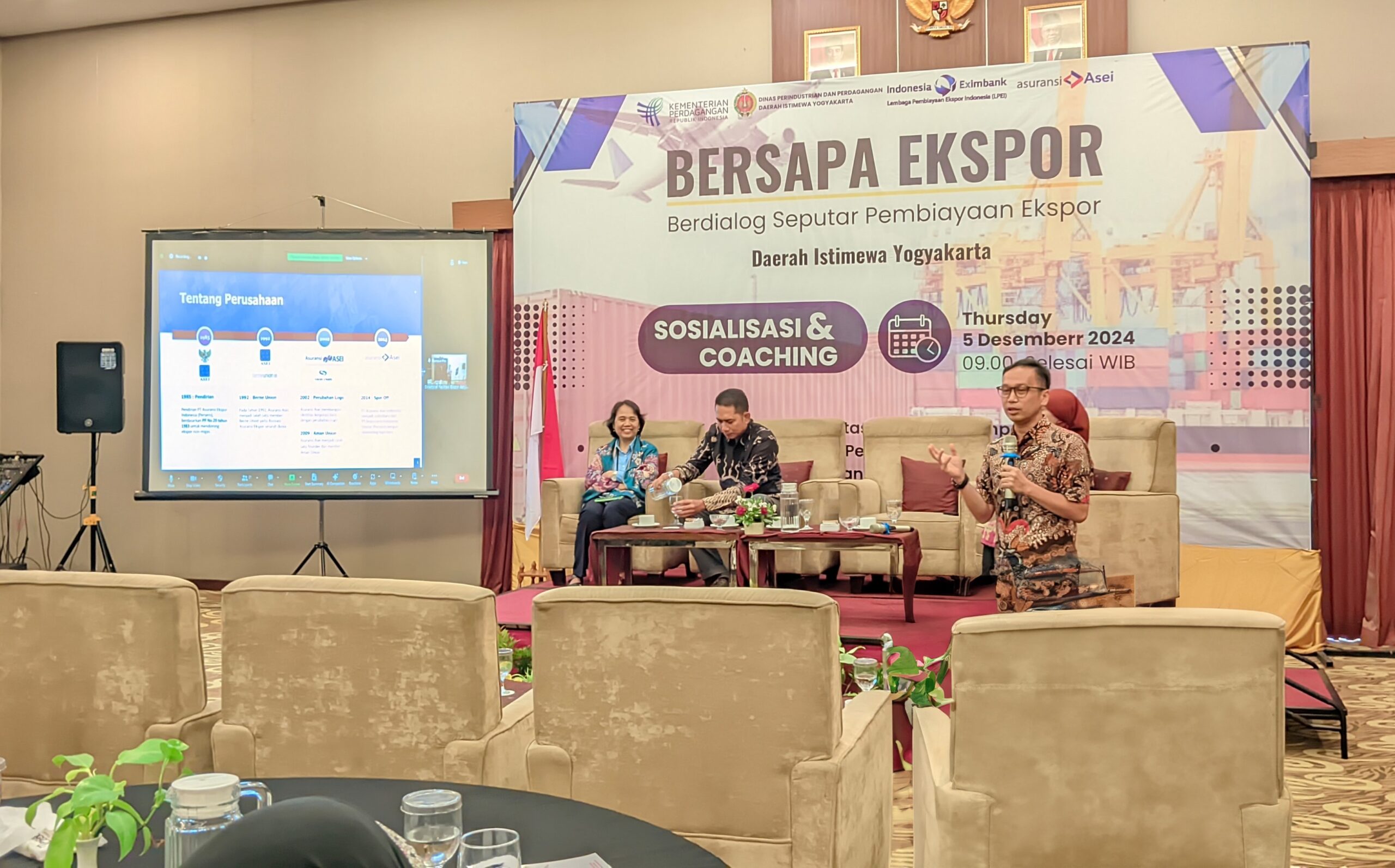BERSAPA EKSPOR Hadir di Yogyakarta