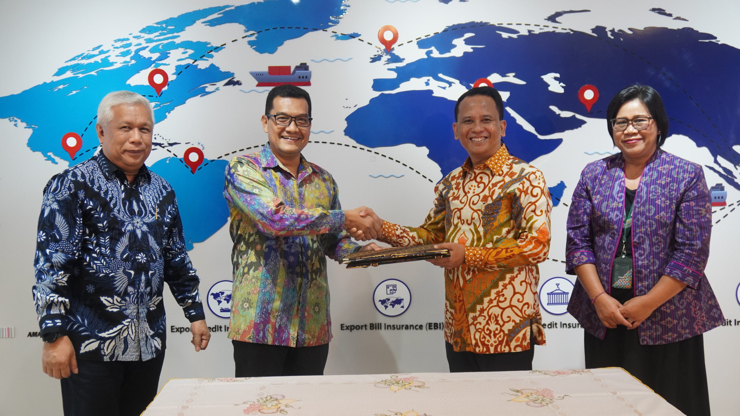 Penandatangan Kerja Sama: PT Asuransi Asei Indonesia dan PT Bank Pembangunan Daerah Bali