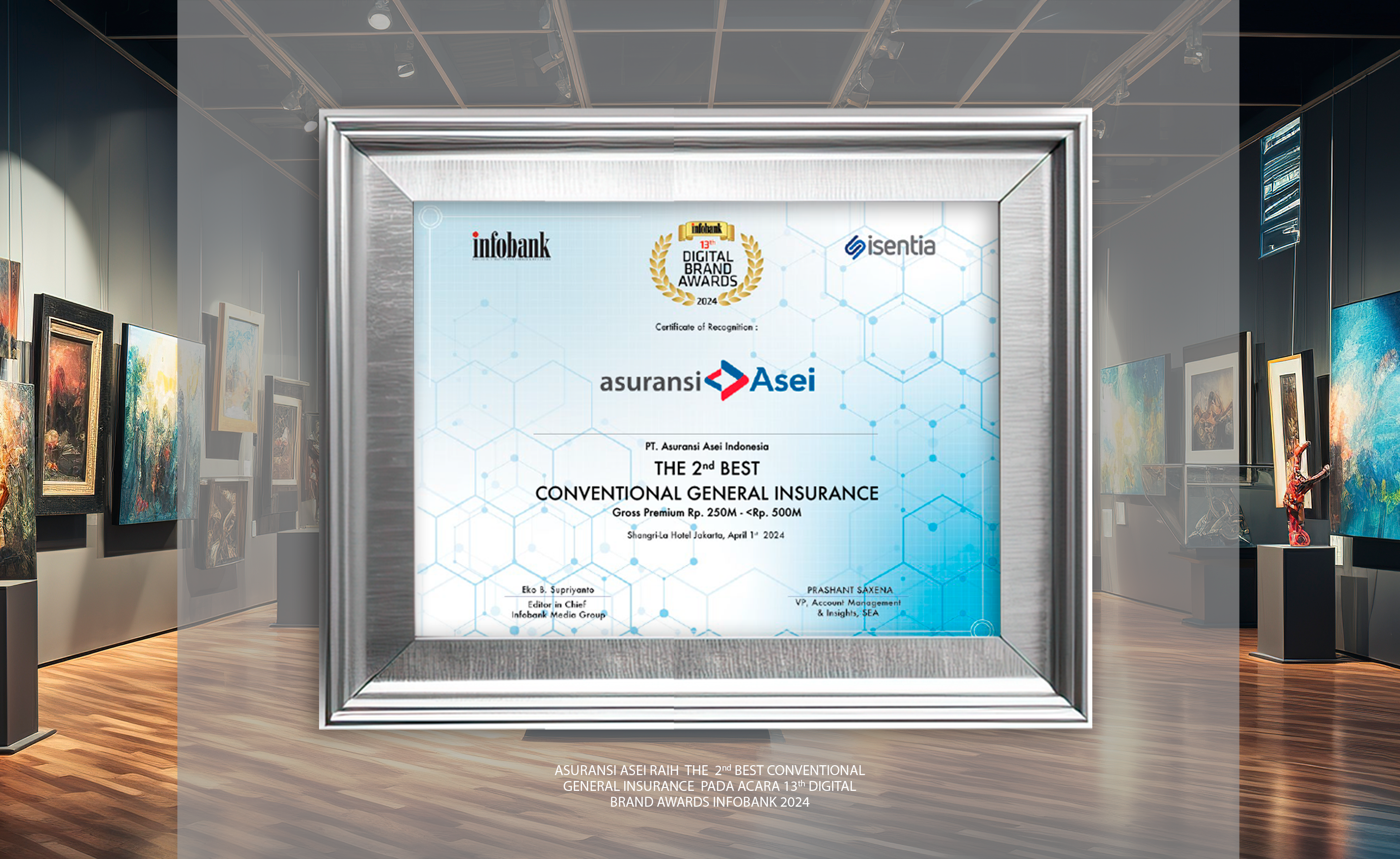 Asuransi Asei Raih “The 2nd Best General Insurance 2024”