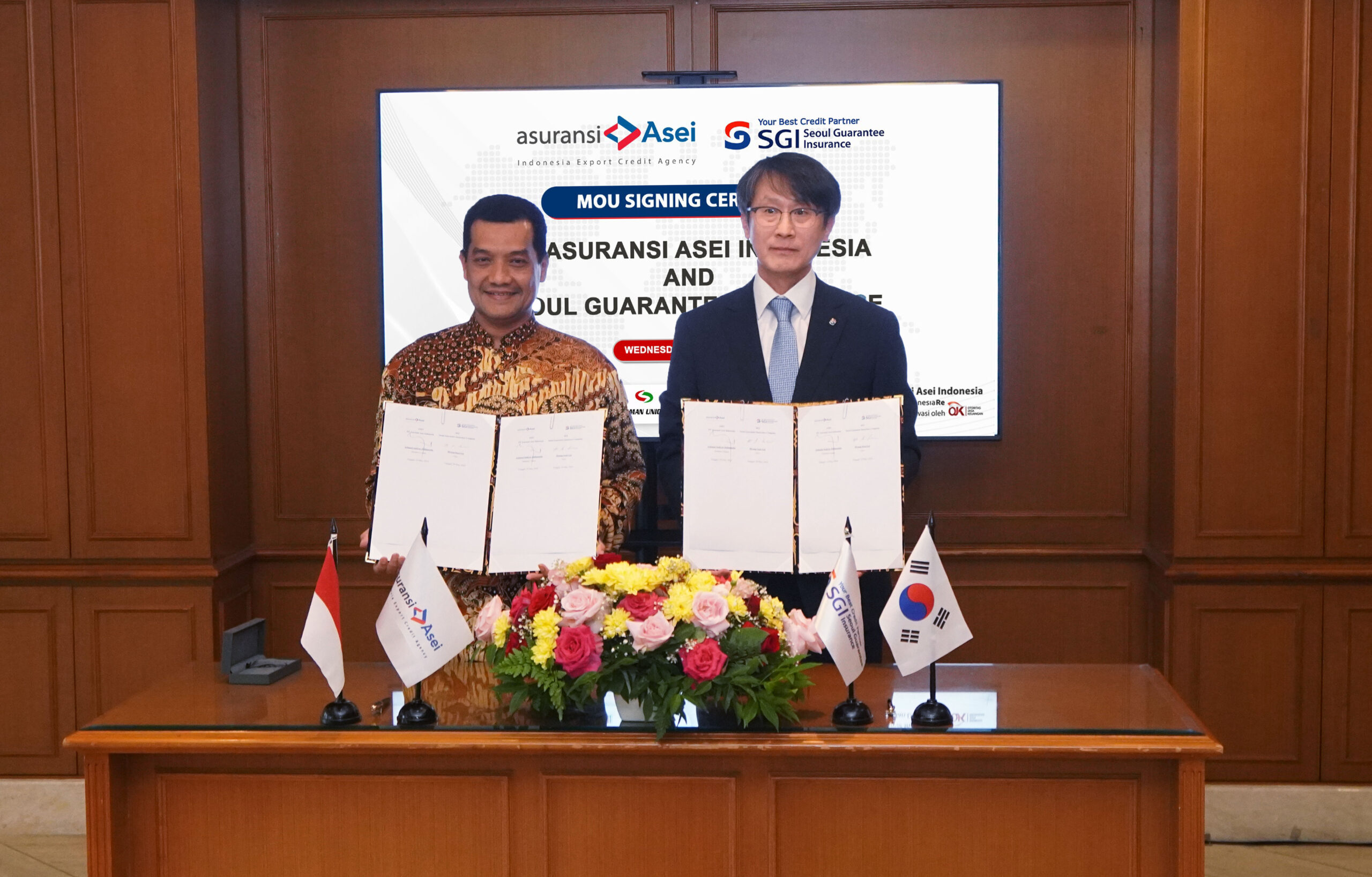 Asuransi Asei Bersinergi dengan Seoul Guarantee Insurance