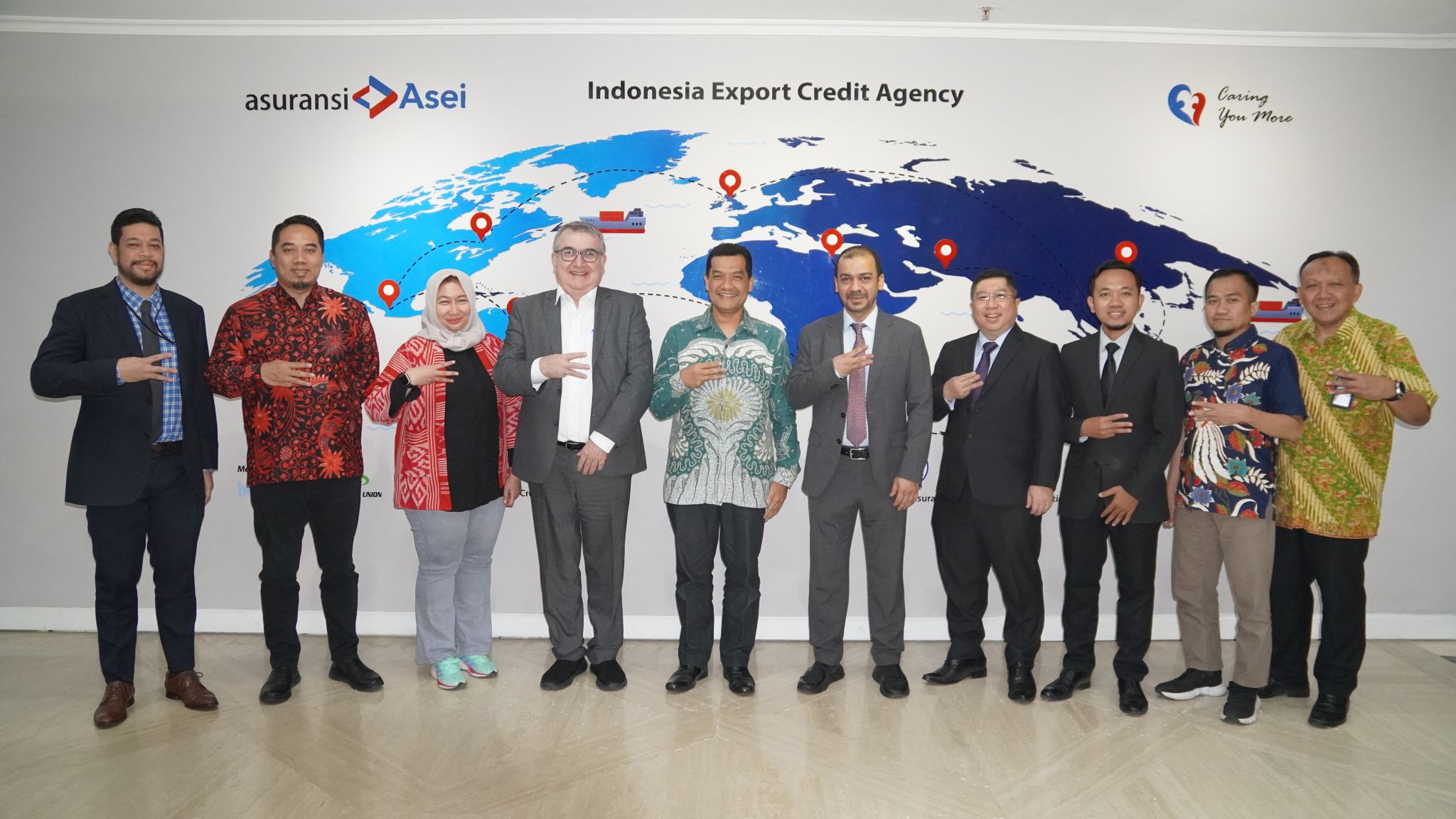 Asei Perkuat Solusi Asuransi Ekspor dan Pembiayaan Melalui Kolaborasi Strategis dengan ICIEC dan ITFC