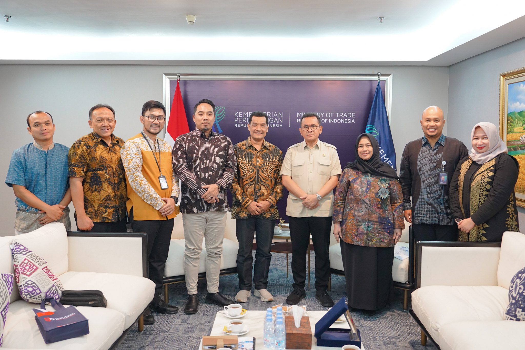 “Asei Bersama Menteri Perdagangan RI Bahas Dukungan Asuransi Ekspor untuk Mendorong UMKM Go Global”