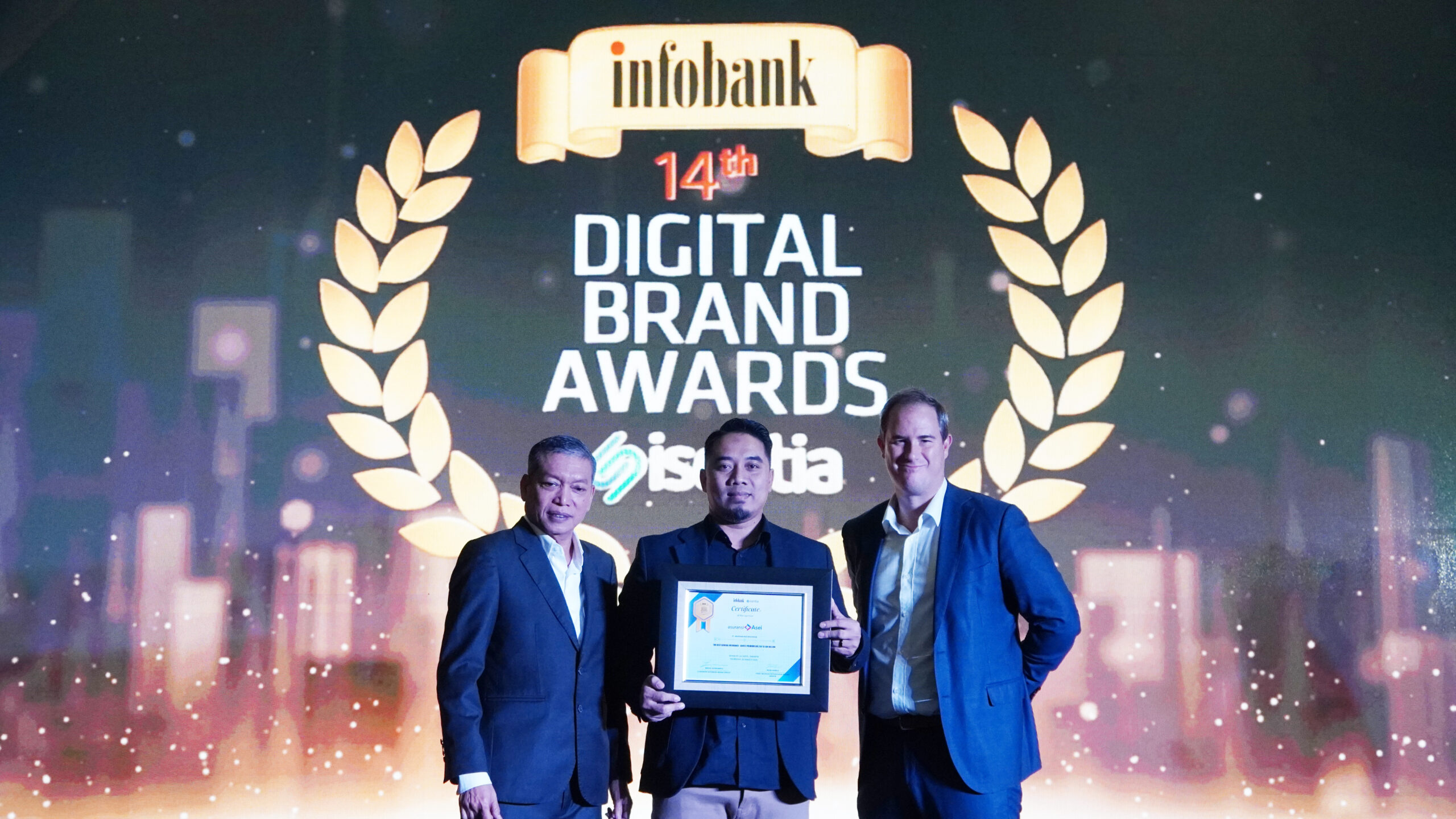 Asei Raih Penghargaan The Best Digital Corporate Brand Tahun 2025