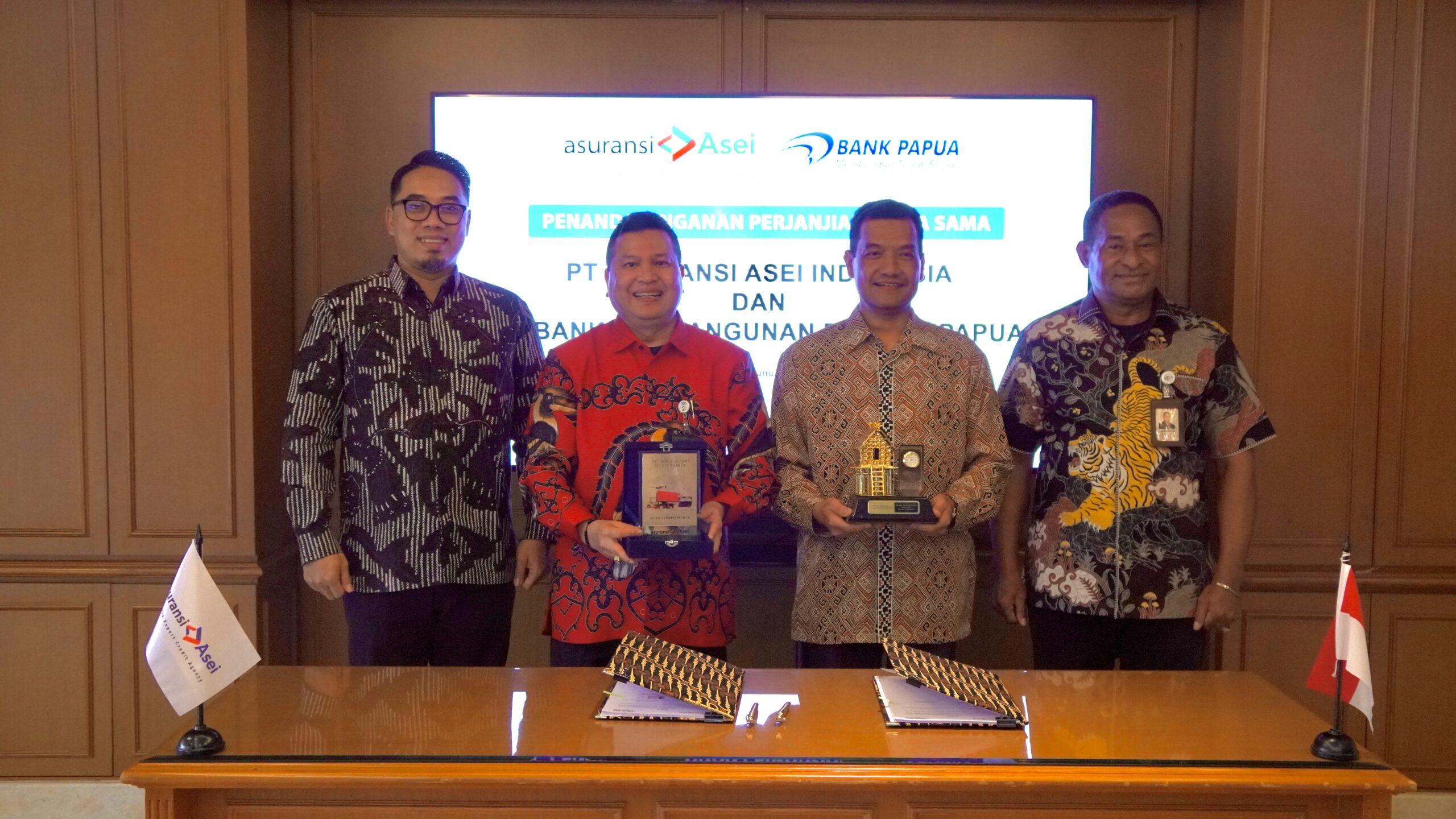 ASEI dan BPD Papua Jalin Kerja Sama Pengembangan Asuransi Kredit Multiguna